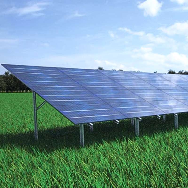 QUATTRO-Költséghatékony konstrukció Nagyobb naperőművekhez ajánljuk, az adott projektekre optimalizálva